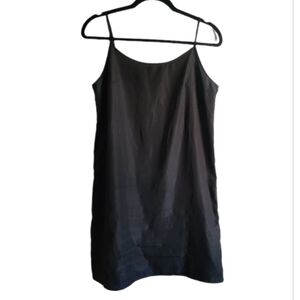 Cotelac Slip Dress Black